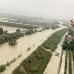 Die italienische Region Emilia-Romagna wird von erneuten Überschwemmungen heimgesucht, während der Sturm nach Westen zieht